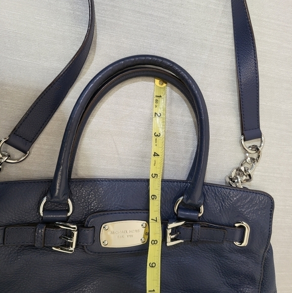 Michael Michael Kors Bag Hamilton Satchel Shoulder - Picture 12 of 15